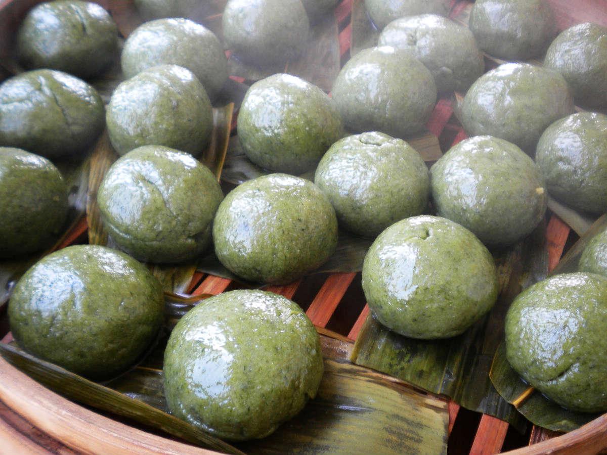 清明吃青团 温馨在UED