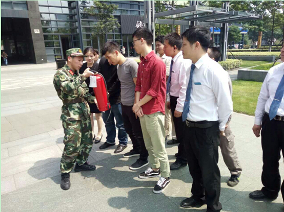 滨江区消防安全教育在信雅达开展 UED人为G20保驾护航